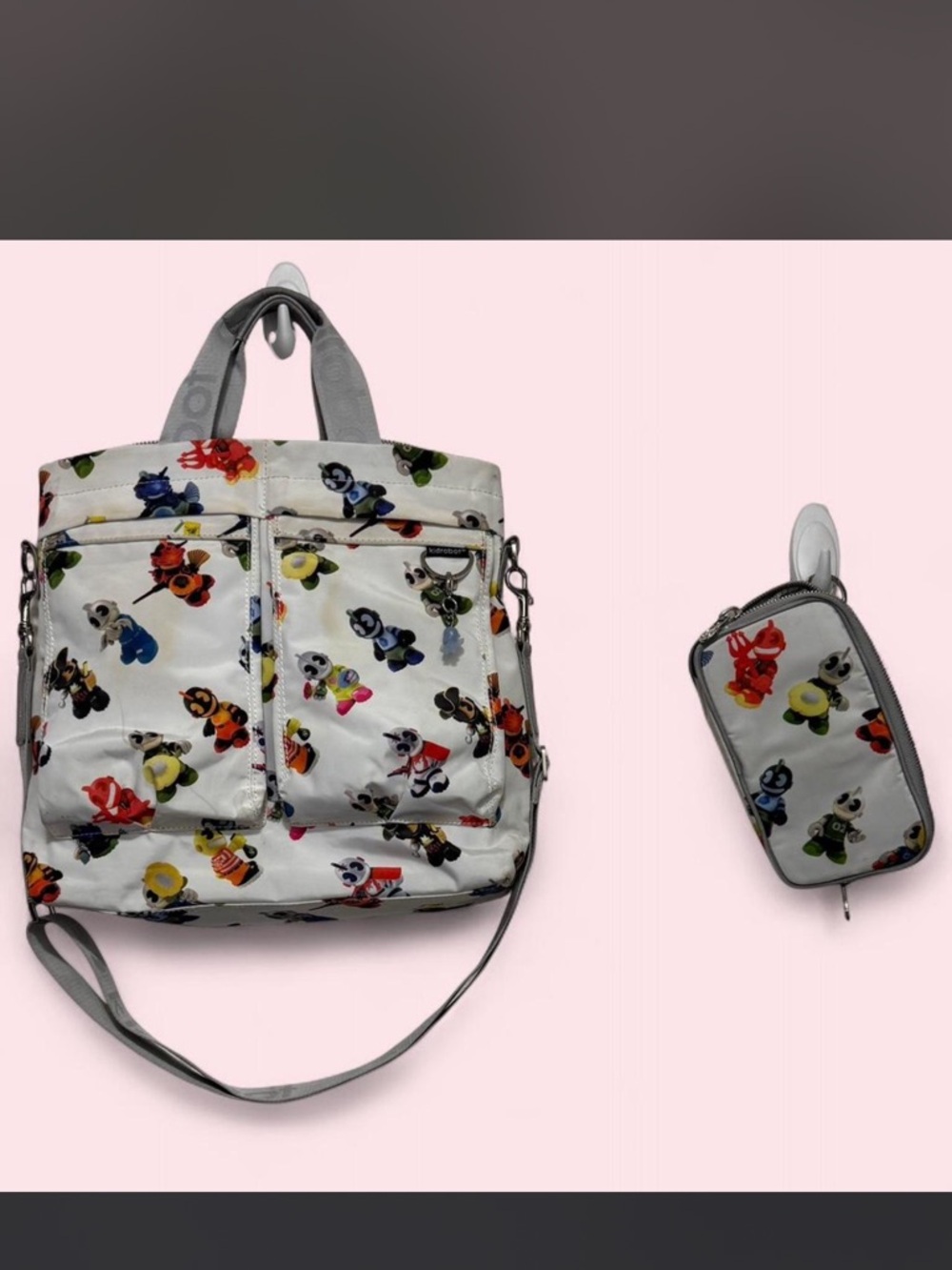 Kidrobot bag and wallet bundle